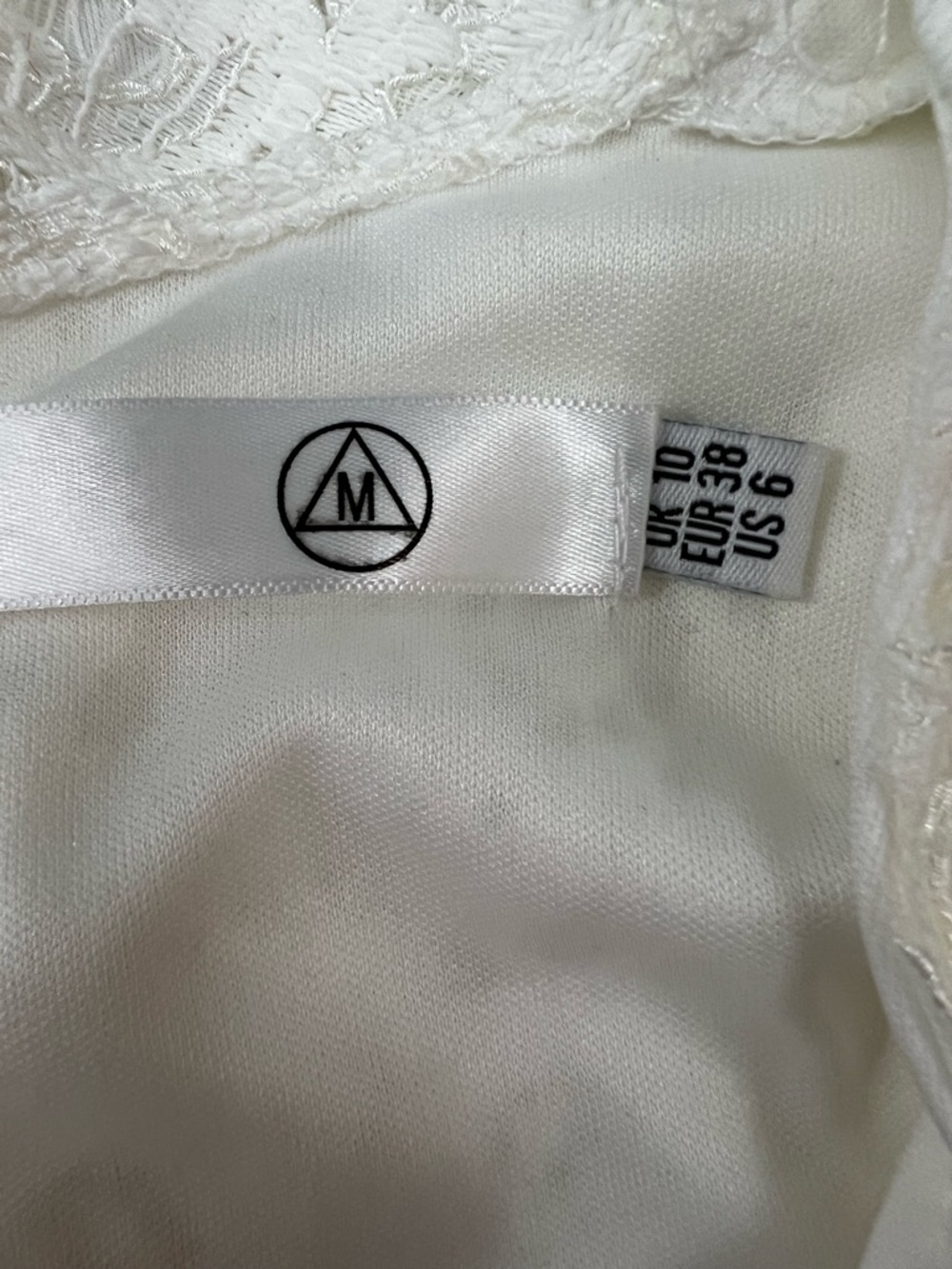 Missguided Lace Tiered Mini Dress – Size 6 - Picture 9 of 11